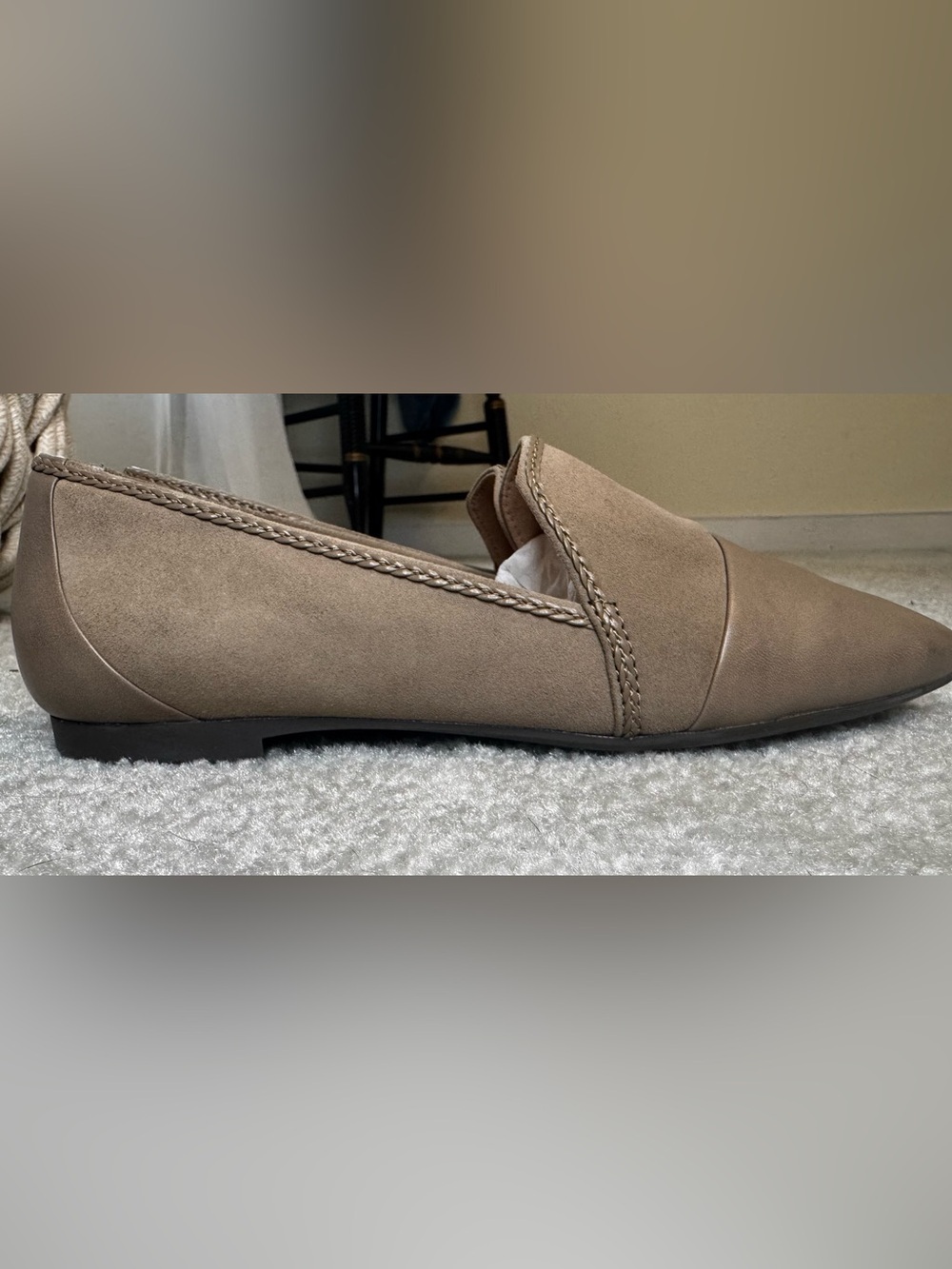 Rockport Women's Taupe Slip-On Loafers - Picture 3 of 7